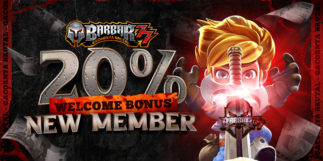 Welcome Bonus New Member Xtra 20%