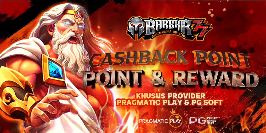 BONUS CASHBACK REWARD POINTS KHUSUS PRAGMATIC PLAY & PG SOFT