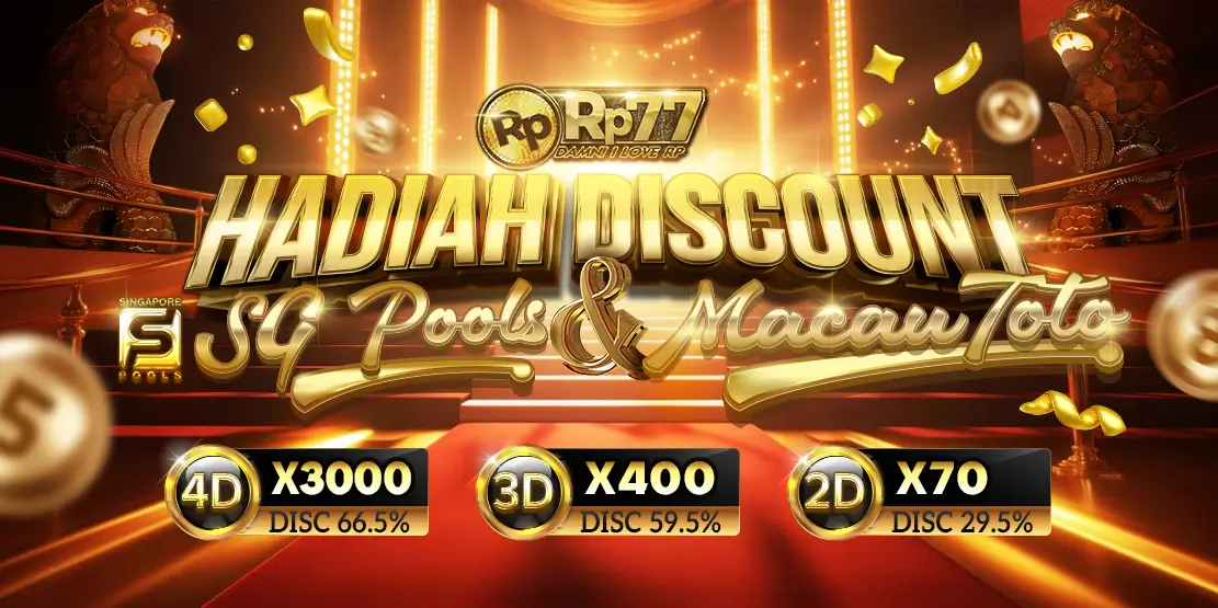 RP77 HADIAH DISCOUNT SGPOOLS MACAUTOTO