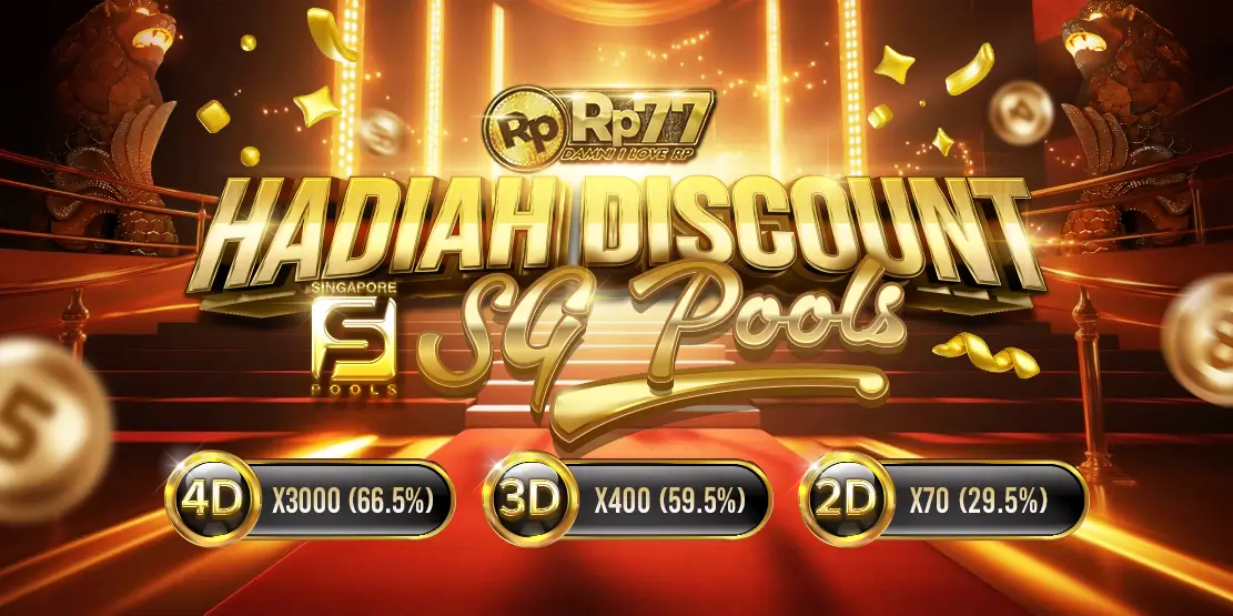 RP77 HADIAH DISCOUNT SGPOOLS