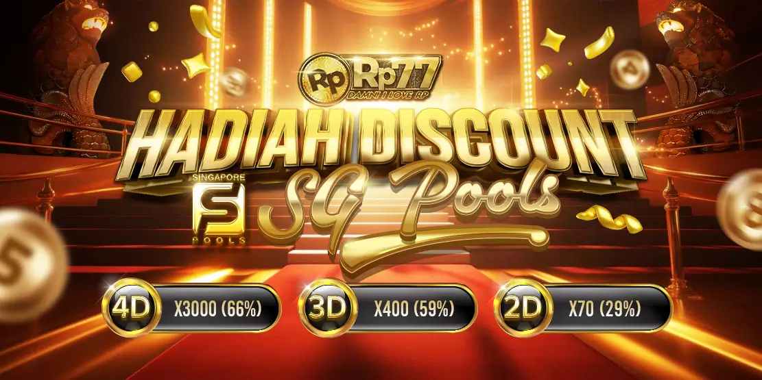 RP77 HADIAH DISCOUNT SGPOOLS