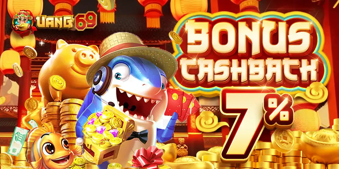 Uang69 Bonus Cashback 7%